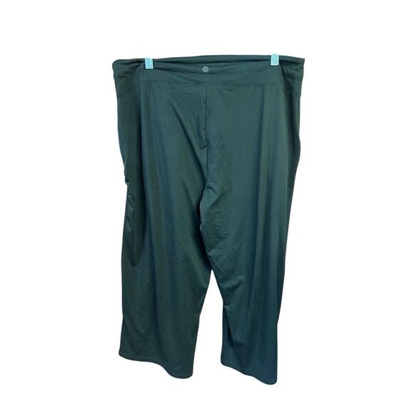 Balance Collection Womans Crop Capris Sz XL Green NWT - Picture 2 of 9